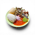 Donkounou ( kom) au poisson fris