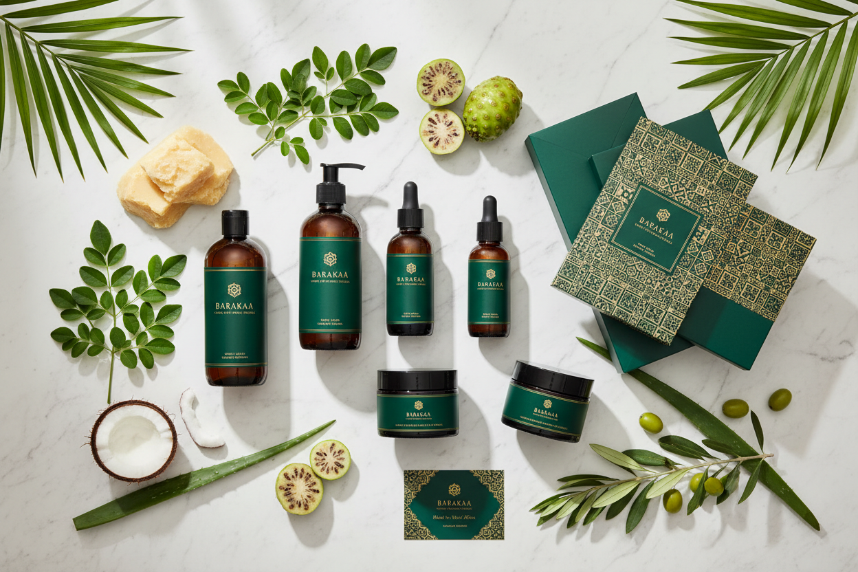 Coffret de Soins Visage Bio Premium BARAKAA