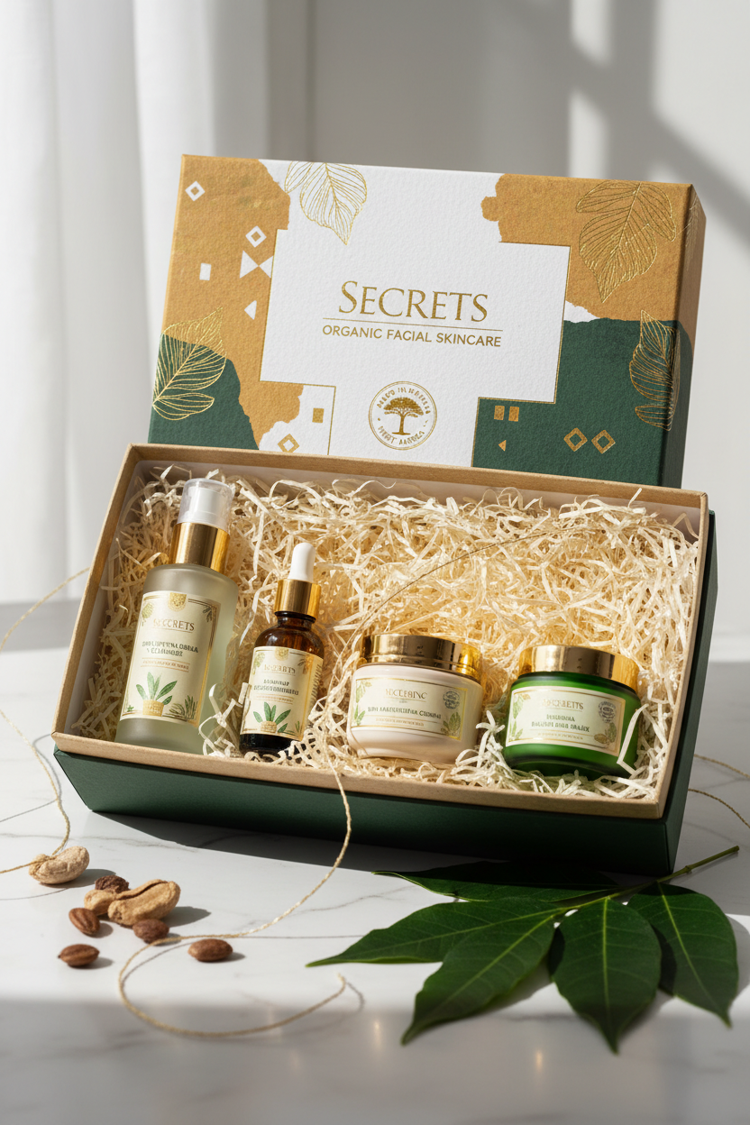 Coffret de Soins Visage Bio Premium